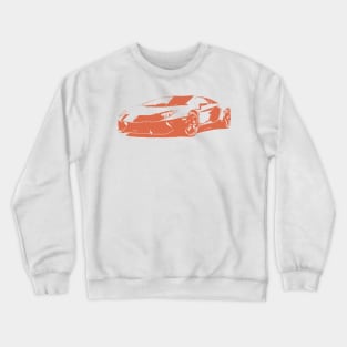 Lamborghini Aventador Chartreuse Crewneck Sweatshirt